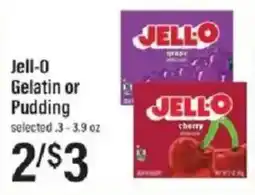 Lowes Foods Jell-O Gelatin or Pudding offer