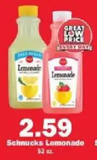 Schnucks Schnucks Lemonade offer