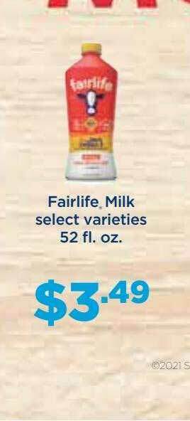 Hy-Vee Fairlife Milk offer