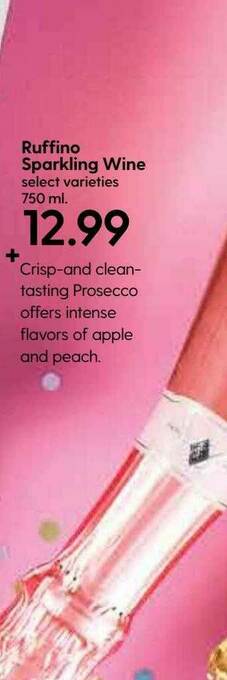 Hy-Vee Ruffino Sparkling Wine offer