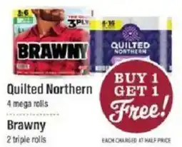 Lowes Foods Quilted Northern Brawny offer