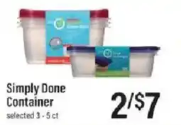 Lowes Foods Simply Done Container offer