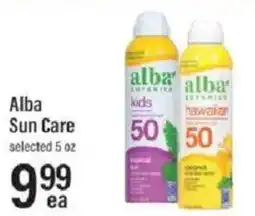 Lowes Foods Alba Sun Care offer