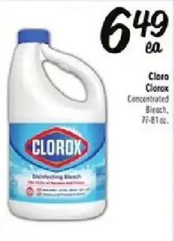 Fiesta Mart Clorox Clorox concentrated bleach offer
