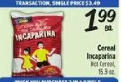 Fiesta Mart Cereal Incaparina Hot Cereal offer