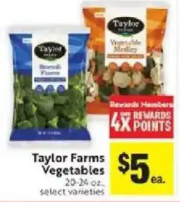 Save Mart Taylor Farms Vegetables offer