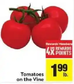 Save Mart Tomatoes on the Vine offer