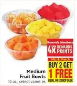 Save Mart Medium Fruit Bowls offer