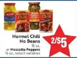 Save Mart Hormel Chili No Beans offer