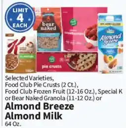 Food City Almond Breeze Almond Milk offer
