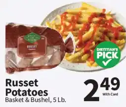 Food City Russet Potatoes Basket & Bushel offer