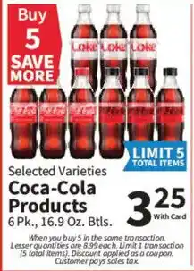 Food City Coca-Cola Products offer