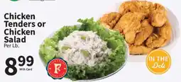 Food City Chicken Tenders or Chicken Salad offer
