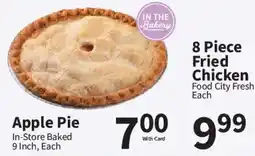 Food City In The Bakery Apple Pie offer