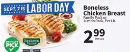 Food City Sanderson Farms Boneless Chicken Breast offer