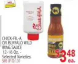 Ingles Markets Chick Fil A or Buffalo Wild Wing Sauce offer