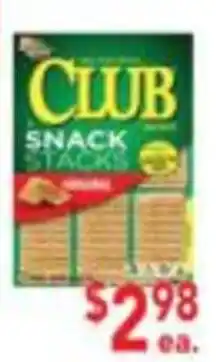 Ingles Markets Club snack stacks offer