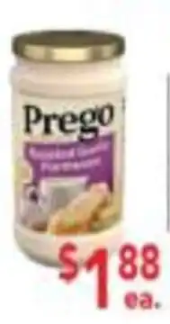 Ingles Markets Prego roasted garlic parmesan offer