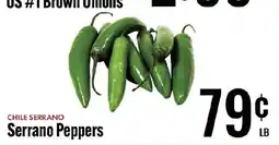 Jons International Chile Serrano Serrano Peppers offer