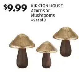 Aldi Kirkton House Acorns or Mushrooms offer