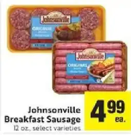 Save Mart Johnsonville Breakfast Sausage offer