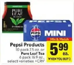 Save Mart Pepsi Products offer
