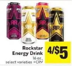 Save Mart Rockstar Energy Drink offer