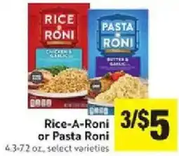 Save Mart Rice-A-Roni or Pasta Roni offer