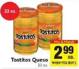 Save Mart Tostitos Queso offer