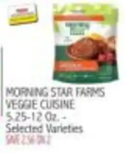 Ingles Markets Morning star farms veggie cuisine offer