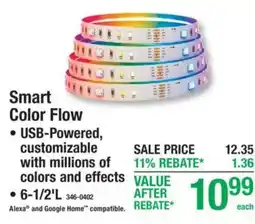 Menards Smart Color Flow offer