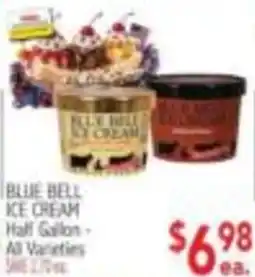 Ingles Markets Blue Bell ice cream offer