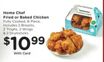 Home Chef fried or baked chicken