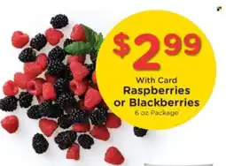 Ralphs Raspberries or Blackberries offer