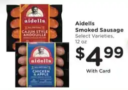 Ralphs Aidells Smoked Sausage offer