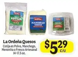 La Michoacana La OrdeΓ±a Quesos offer