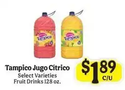 La Michoacana Tampico Jugo Citrico offer