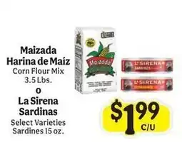 La Michoacana Maizada Corn Flour Mix offer