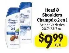 La Michoacana Head & Shoulders Champú 2 en 1 offer