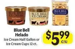 La Michoacana Blue Bell Helado offer