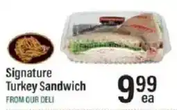 Lowes Foods Signature turkey sandwich offer