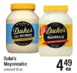 Lowes Foods Duke's Mayonnaise offer