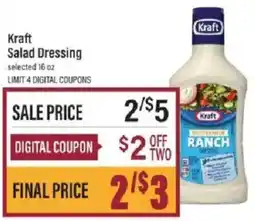 Lowes Foods Kraft salad dressing offer
