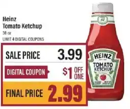 Lowes Foods Heinz tomato ketchup offer