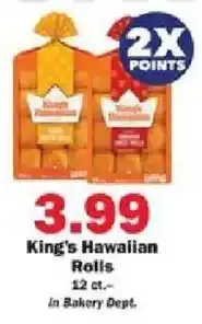 Schnucks King's Hawaiian Rolls offer