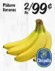 Fiesta Mart Chiquita Bananas offer