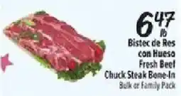 Fiesta Mart Chuck Steak Bone-In offer