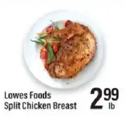 Lowes Foods Lowes Foods Split Chicken Breast offer