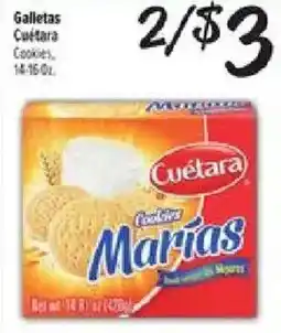 El Super Cuétara Cookies Marias offer