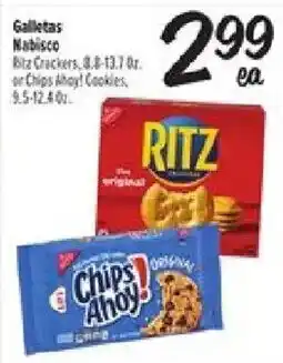 El Super Nabisco Ritz Crackers or Chips Ahoy! Cookies offer